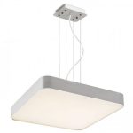 MENSA SQ 48 pendant  brushed aluminum 230V LED 56W  3000K