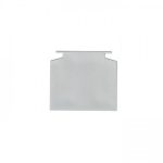 EUTRAC end cap for 3-circuit track silver grey - Image 3