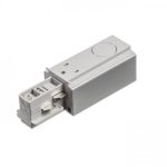 EUTRAC feed-in polarity left silver grey  230V