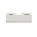 EUTRAC straight joint electrical white 230V - Image 2
