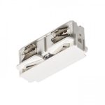 EUTRAC straight joint electrical white 230V