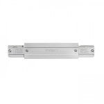 EUTRAC straight connector with feed-in silver grey  230V - Image 2