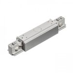 EUTRAC straight connector with feed-in silver grey  230V - Image 3