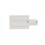EUTRAC feed-in for recessed 3-circuit tracks polarity right white 230V - Image 3