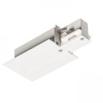 EUTRAC feed-in for recessed 3-circuit tracks polarity left white  230V - Image 2
