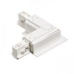 EUTRAC L connector for recessed 3-circuit tracks (inner polarity white  230V - Image 2