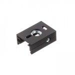 EUTRAC track clamp for 3-circuit tracks black