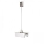 EUTRAC track clamp for 3-circuit tracks silver grey - Image 2