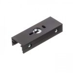 EUTRAC joint connector for 3-circuit tracks black