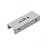 EUTRAC joint connector for 3-circuit tracks silver grey