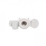 EUTRAC pendant adapter for 3-circuit tracks white 230V - Image 4