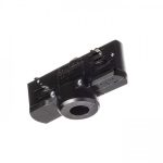 EUTRAC pendant adapter for 3-circuit tracks black 230V