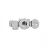 EUTRAC pendant adapter for 3-circuit tracks silver grey 230V - Image 5