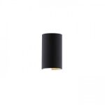 RON W 15/25 wall Polycotton black/white PVC 230V LED E27 15W