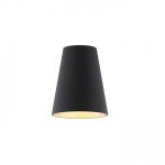 CONNY 25/30 table shade Polycotton black/white PVC max. 23W