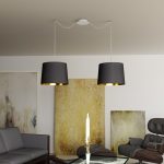 ASPRO 40/30 shade Polycotton black/golden foil max. 23W - Image 3