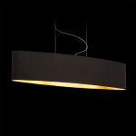 CASUAL 120/25 shade Polycotton black/golden foil max. 23W - Image 4