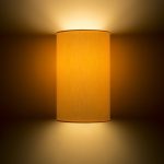 RON W 15/25 wall Chintz apricot/white PVC 230V LED E27 15W - Image 4