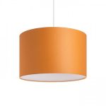RON 40/25 shade Chintz orange/white PVC max. 23W