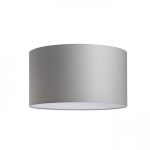 RON 55/30 shade Chintz light grey/white PVC max. 23W