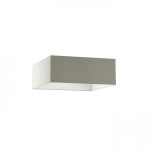 TEMPO 50/19 shade Chintz light grey/white PVC max. 23W