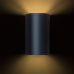 RON W 15/25 wall  Monaco petrol blue/silver PVC 230V LED E27 15W - Image 4