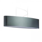 CASUAL 90/22 shade Monaco petrol blue/silver PVC max. 23W