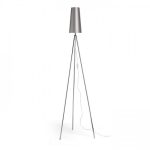 CONNY 15/30 table shade  Monaco dove gray/silver PVC  max. 23W - Image 2