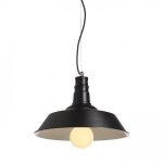GOLDIE 36 pendant black/white  230V LED E27 30W - Image 5