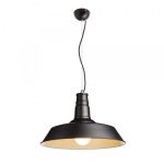 GOLDIE 46 pendant black/white  230V LED E27 30W