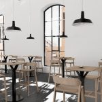 GOLDIE 46 pendant black/white  230V LED E27 30W - Image 3