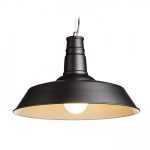 GOLDIE 46 pendant black/white  230V LED E27 30W - Image 4