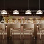 SINTRA 40 pendant  chrome 230V LED E27 30W - Image 3