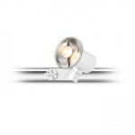 FAX for 3-circuit tracks white  230V LED GU10 12W - Image 3