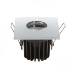 WATERBOY SQ   chrome 230V LED 10W 40° IP65  3000K - Image 3