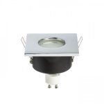 SPLASH SQ recessed  chrome 230V LED GU10 8W IP65 - Image 4