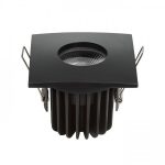 WATERBOY SQ  matt black  230V LED 10W 40° IP65  3000K - Image 4
