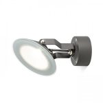 FOX outdoor reflector anthracite grey  230V LED 9W 120° IP65  3000K