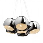 ASTROMET VII pendant  chrome 230V LED E27 7x11W - Image 3