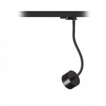 PIXIE on goose neck for 3-circuit tracks black 230V LED GX53 7W - Image 3