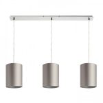 MORE 80 pendant ceiling base  chrome 230V LED E27 3x15W - Image 5