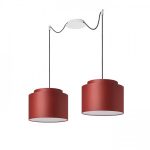 KOMBIX 2 pendant set WB+BC+CHF   230V LED E27 2x15W - Image 4