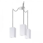 KOMBIX 3 pendant set WB+BC+CHF 230V LED E27 3x15W - Image 4