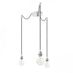 KOMBIX 3 pendant set WB+BC+CHF 230V LED E27 3x15W