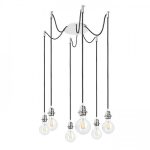 KOMBIX 6 pendant set WB+BC+CHF 230V LED E27 6x15W - Image 2
