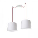KOMBIX 2 pendant set CHB+RC+CHF 230V LED E27 2x15W - Image 3