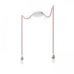 KOMBIX 2 pendant set CHB+RC+CHF 230V LED E27 2x15W - Image 5