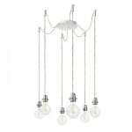 KOMBIX 6 pendant set CHB+TC+CHF 230V LED E27 6x15W