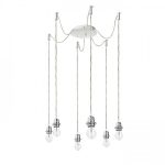 KOMBIX 6 pendant set CHB+TC+CHF 230V LED E27 6x15W - Image 3