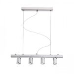 RALLONG IV pendant ceiling base  chrome 230V LED E27 4x15W - Image 3